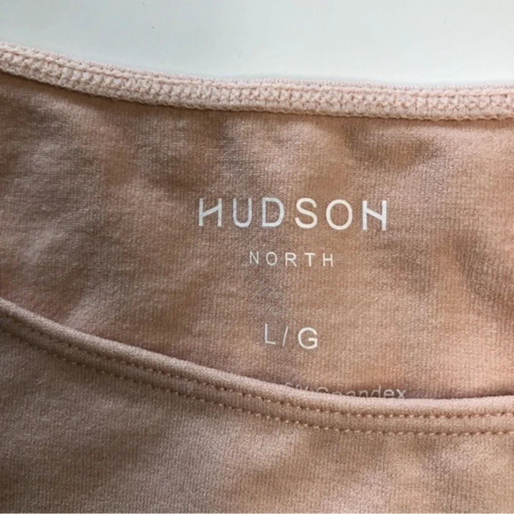 Hudson North Women's Tank Top Size Large Light Pink Stretch New With Tags - Picture 2 of 10